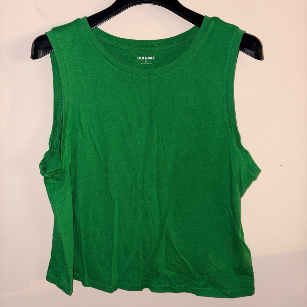 Old Navy size XL green tank